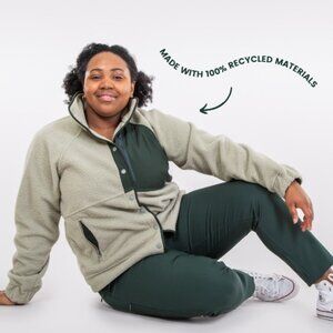 Go Far Fleece - Green - Alder Apparel